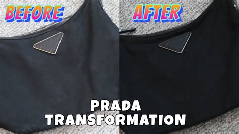 how to get wrinkles out of nylon prada bag|cleaning prada bags.